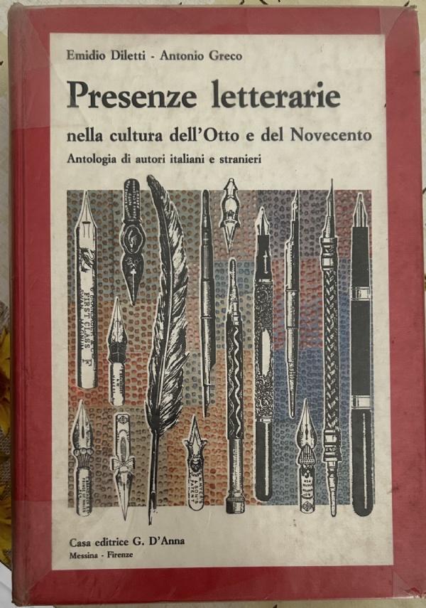 Presenze letterarie nella cultura dell’Otto e del Novecento di Emidio Diletti, Antonio Greco