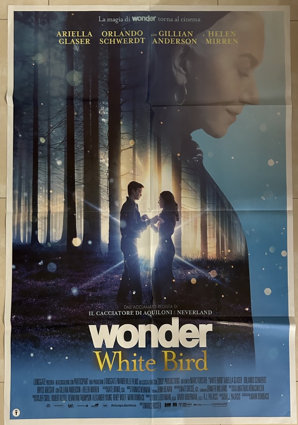 Poster locandina Wonder: White Bird 100x140 ORIGINALE da cinema di Marc Forster