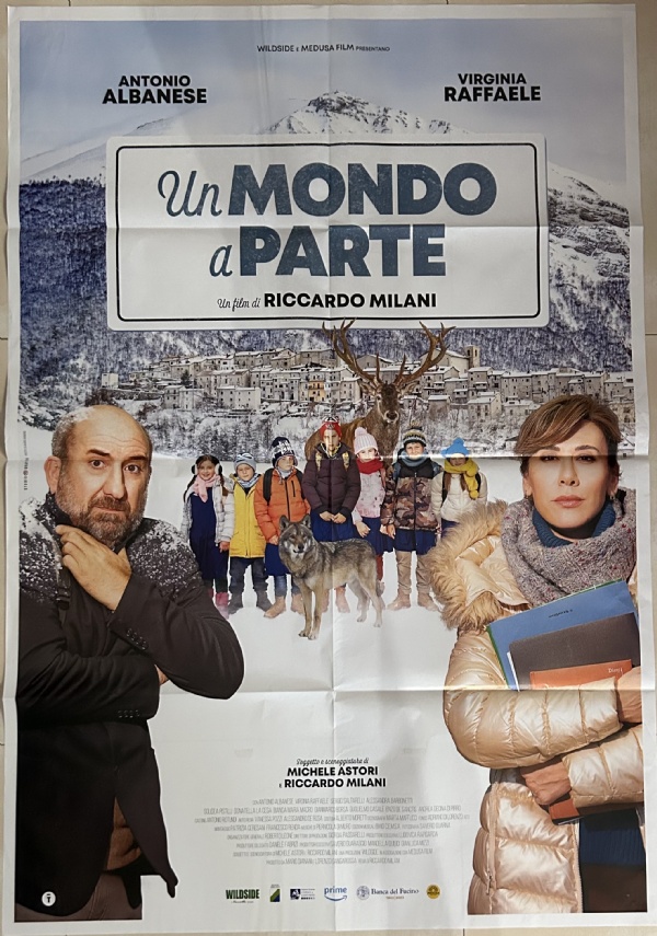 Poster locandina Un mondo a parte 100x140 ORIGINALE da cinema di Riccardo Milani