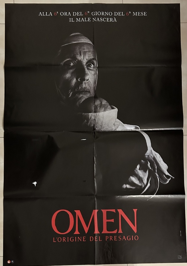 Poster locandina Omen - L’origine del presagio 100x140 ORIGINALE da cinema di Arkasha Stevenson