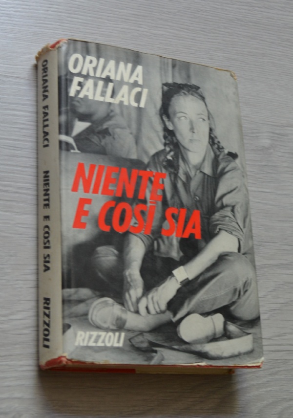Niente e cos sia - in copertina rigida di Oriana Fallaci