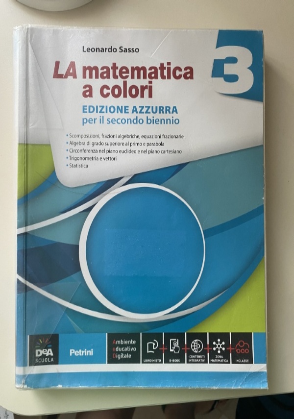 LA MATEMATICA A COLORI EDIZIONE AZZURRA 4 di 