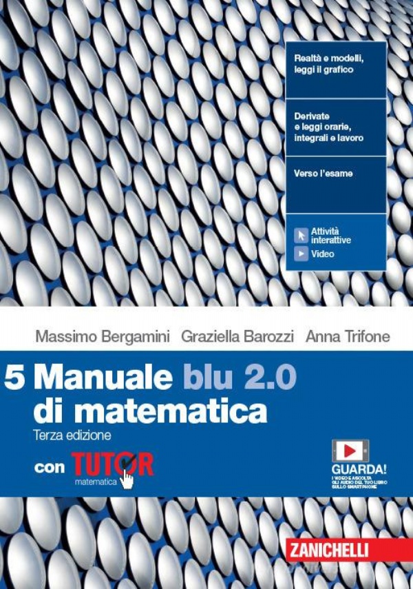 Manuale di matematica  blu 2.0 vol. 3A e 3B di 