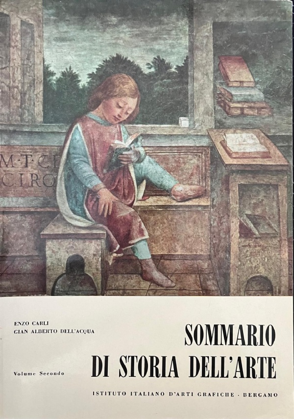 Sommario di Storia dell’Arte. Volume Primo di 