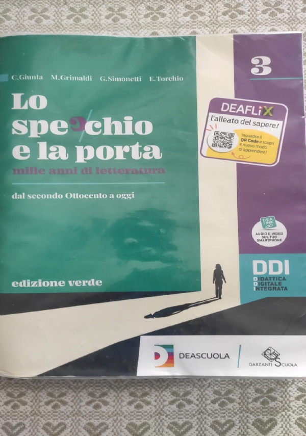 Lo specchio e la porta mille anni di letteratura 1 + Lo specchio e la porta scrivere e parlare + Divina commedia di 