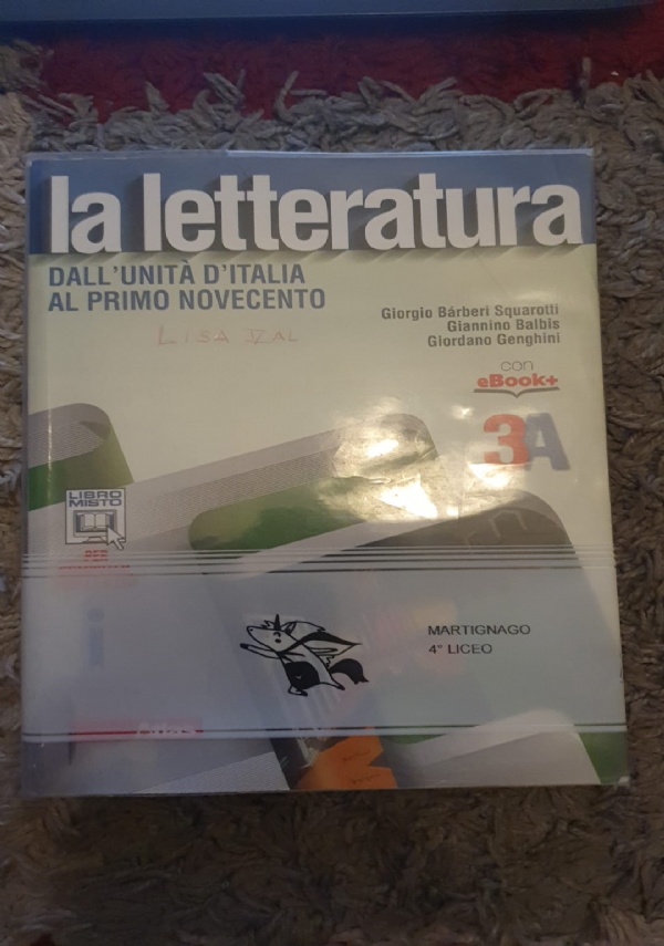 La Letteratura - Dalle origini al Cinquecento - Antologia della Divina Commedia di 