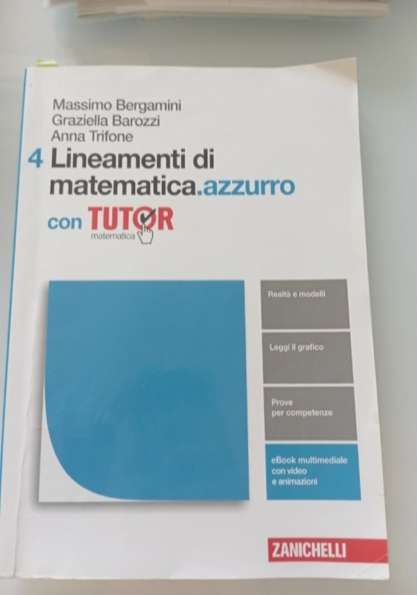 Lineamenti di matematica.azzurro 3 di 