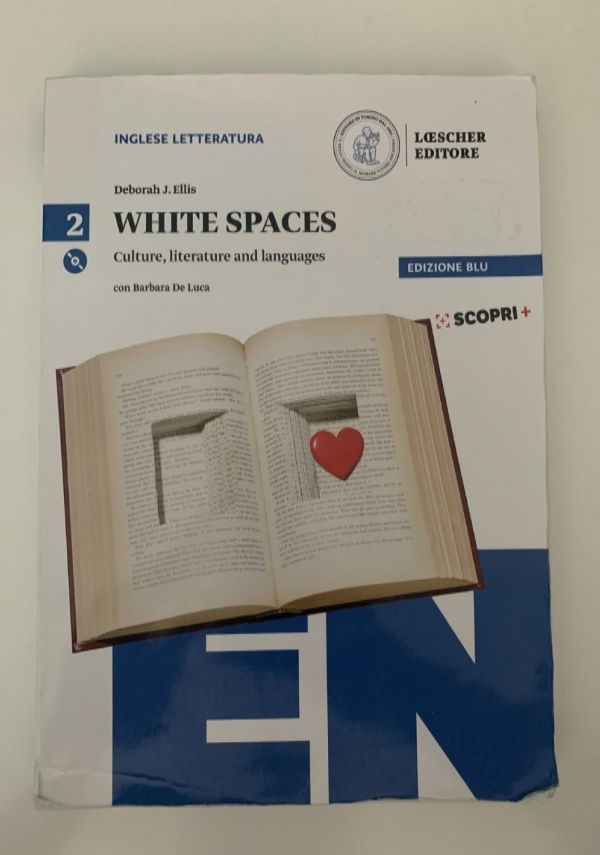 White Spaces 1 -Culture, literature and languages(edizione blu) di 