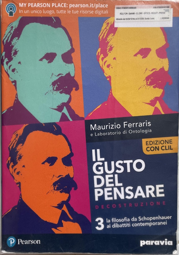 Il gusto del pensare Vol.1 di 