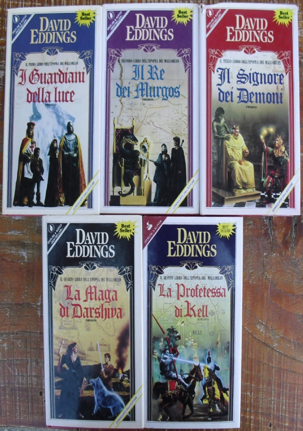 Jerle Shannara trilogia lotto libri Oscar fantasy: La strega di Ilse Il labirinto Lultima magia SERIE COMPLETA di 