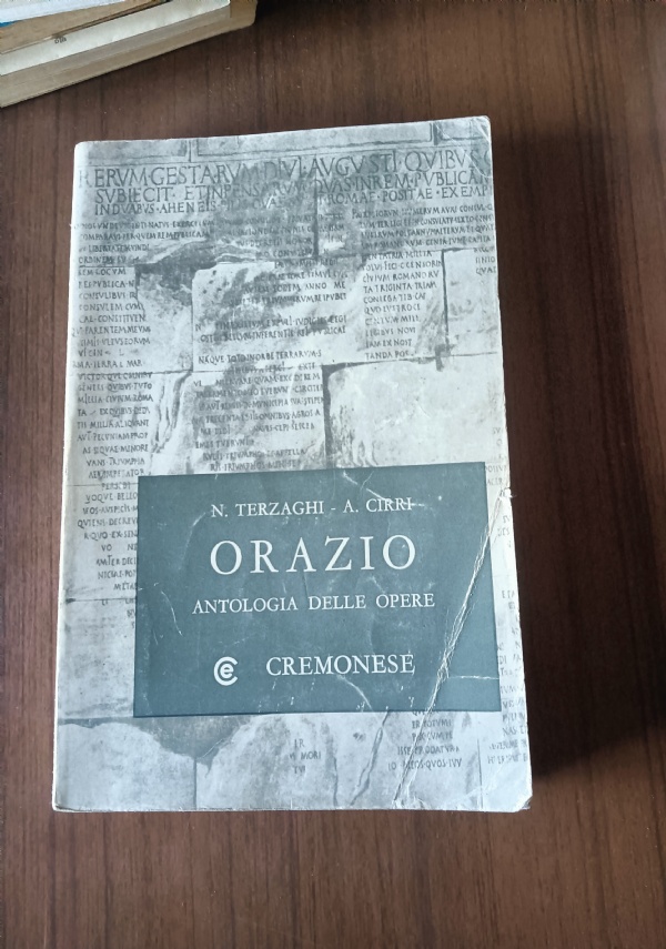 ORAZIO Antologia delle Opere di 