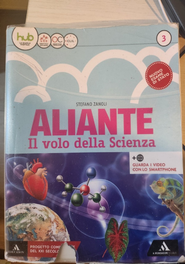 ALIANTE IL VOLO DELLA SCIENZA 1 + ME BOOK di 