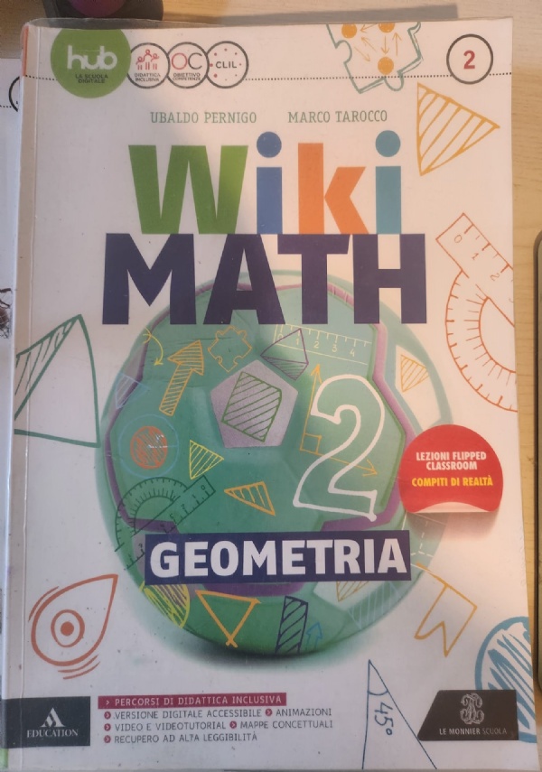 WIKI MATH / ARTMETICA 1 + GEOMETRIA 1 + ME BOOK di 