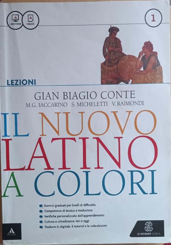 Il nuovo latino a colori grammatica di 