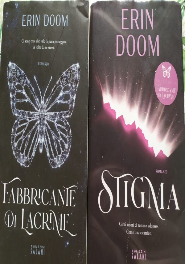 STIGMA + FABBRICANTE DI LACRIME EURO 15,,00 di ERIN DOOM