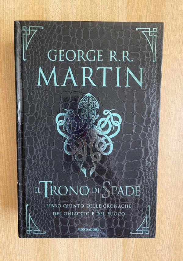 Il trono di spade edizione deluxe pelle di drago saga completa di 