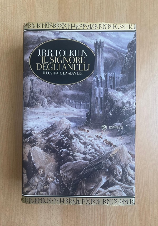 Il signore degli anelli trilogia rossa bompiani anniversario traduzione Alliata di 