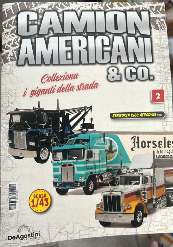 CAMION AMERICANI & CO. N. 2 - KENWORTH KIOO AERODYNE di KENWORTH