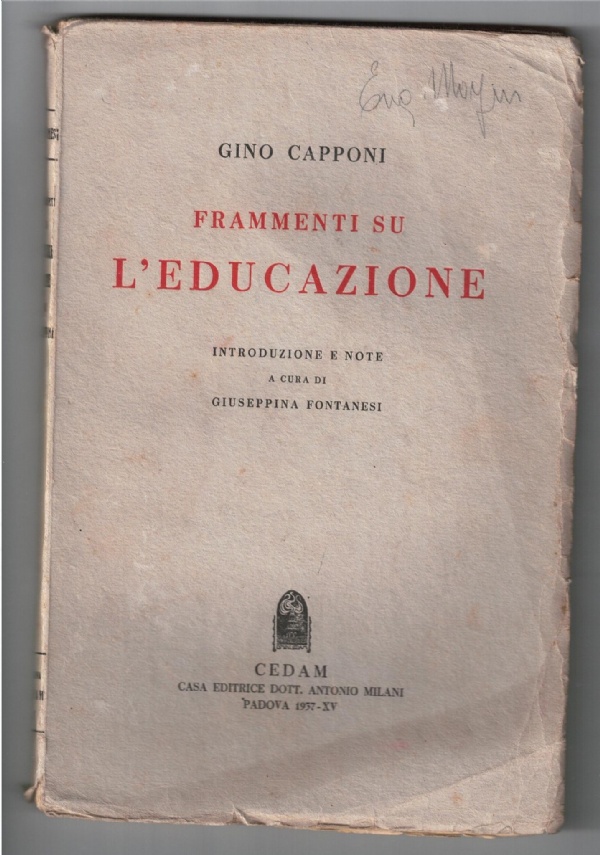 Estetica gregoriana ossia Trattato delle forme musicali del canto gregoriano Volume primo di 