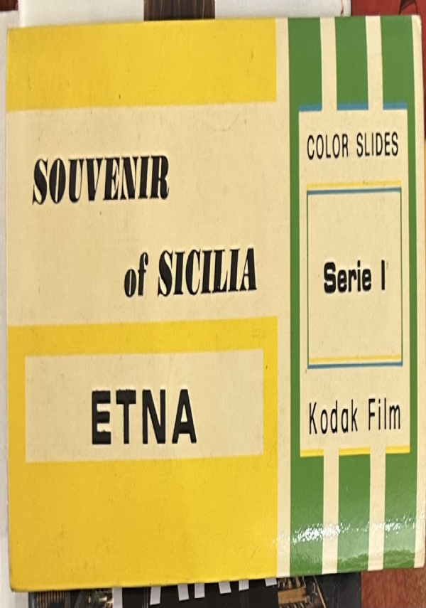 Souvenir Etna 24 color slides di 