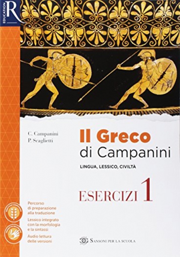 Il Greco Esercizi +Viaggio + Greco visuale    + grammatica di 