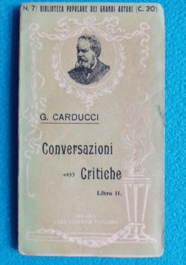 CONVERSAZIONI CRITICHE (libro IV) di 