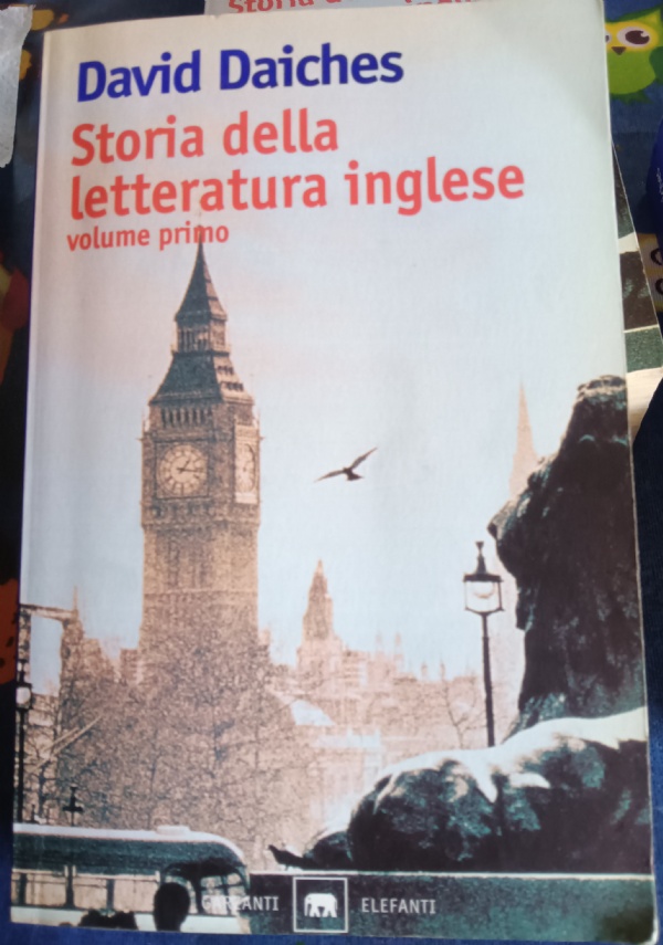 STORIA DELLA LETTERATURA INGLESE di 