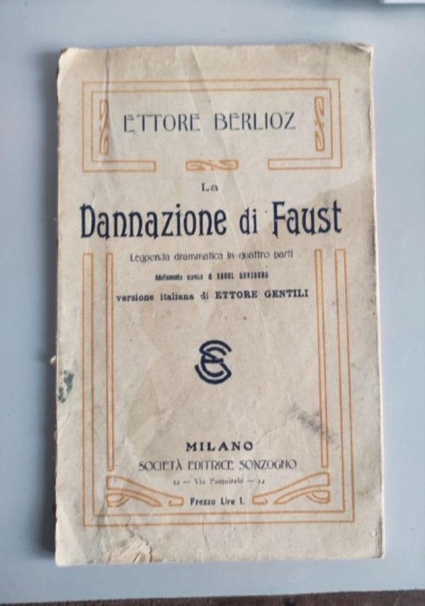 LA DANNAZIONE DI FAUST di ETTORE BERLIOZ